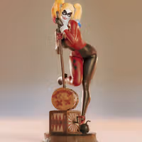 Estatua Harley Quinn | DC Fan art por Abe3D SFW 3d printed statue,sfw statue,harley quinn statue,3d printed figure,3d printed,DC Statue
