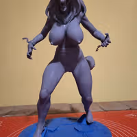 Statue Mal0 | SCP Fan art par Evil Crivl SFW,NSFW 3d printed,3d printed statue,3d printed figure,furry figure,Mal0 Statue,scp figure
