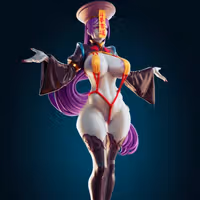 Jiangshi Owari Statue | Jiangshi Fan Art by Officer Rhu SFW,NSFW,Futa 3d printed statue,3d printed,nsfw statue,futa statue,futa figurines,futanari figurines,futanari statue,Jiangshi Owari Statue,Jiangshi Statue