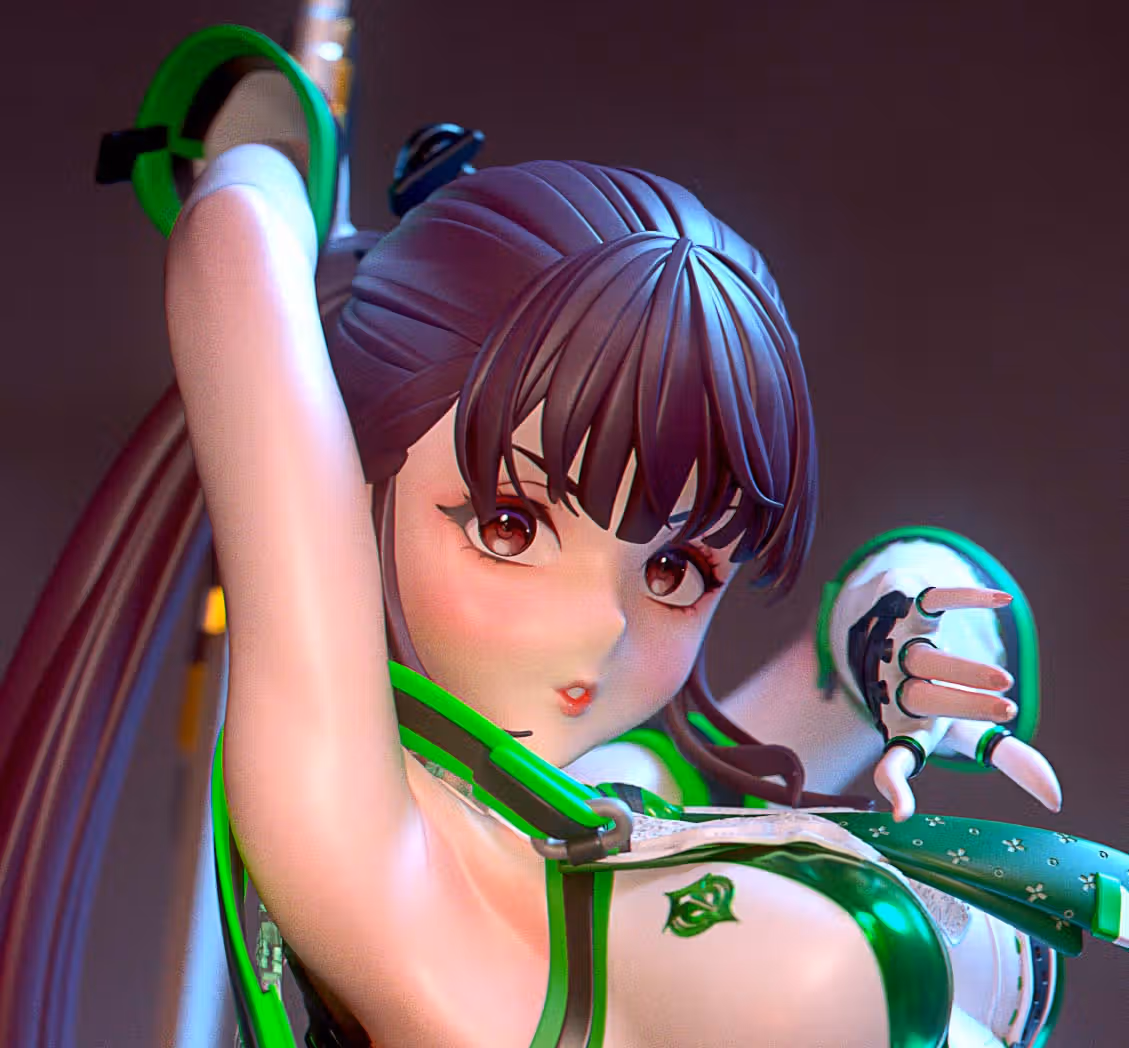 Eve Statue | Stellar Blade Fan Art by Kuru Figure SFW 3d printed statue,Eve statue,Stellar Blade statue,3d printed figure,3d printed