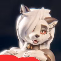 Loona NSFW Statue | Helluva Boss Fanart von MMAD NSFW 3d printed statue,3d printed,nsfw statue,Loona Statue,3d printed figure,furry statue,Helluva Boss