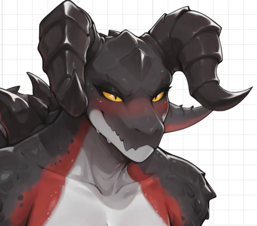 Autocollant Deathclaw Horny Furry Girl | Fallout Autocollant en vinyle NSFW stickers,Deathclaw sticker,Fallout sticker,furry sticker,nsfw sticker