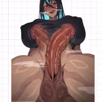 Indivilia Futa Sticker | NIKKE Futanari Stickers Ecchi Cartoon Futa futanari sticker,nikke stickers,futa sticker,Indivilia sticker,nsfw sticker
