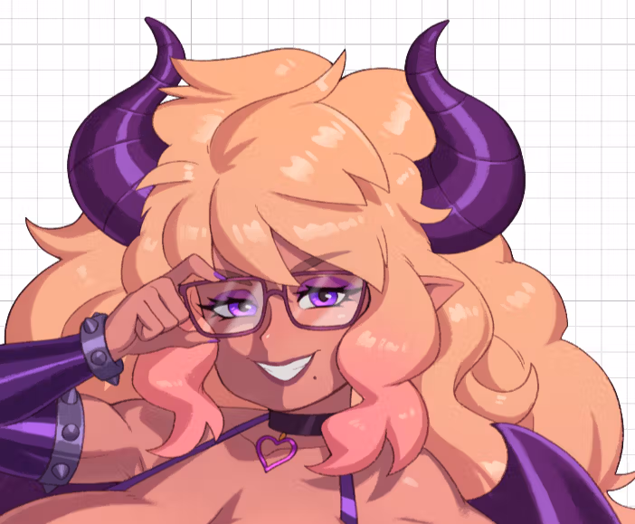 Gwyn Succubus Futa Sticker | Anime Futanari Stickers Ecchi Cartoon Futa futanari sticker,Demon stickers,futa sticker,Gwyn Succubus sticker,nsfw sticker