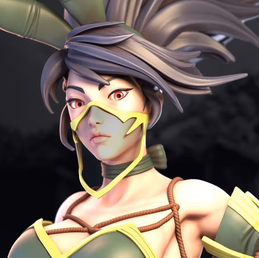 Akali Bunny Statue | League of Legends Fan Art by Azerama SFW,NSFW 3d printed,3d printed statue,nsfw statue,Akali Bunny statue,league of legends statue
