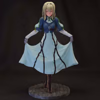 Violet Evergarden Statue | Violet Evergarden Fanart von MoonFigures SFW 3d printed,3d printed statue,Violet Evergarden Statue,3d printed figure