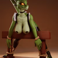 The Lusty Argonian v2 Maid Statue | Original Fan Art by Gray World NSFW 3d printed statue,3d printed,Argonian Maid Statue,dragon statue,nsfw statue,3d printed figure