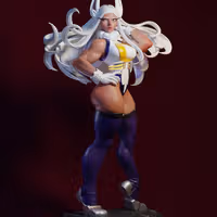 Mirko Statue | My Hero Academia Fan Art by E.S Monster SFW,NSFW 3d printed statue,3d printed,Mirko statue,nsfw statue,3d printed figure,My Hero Academia statue