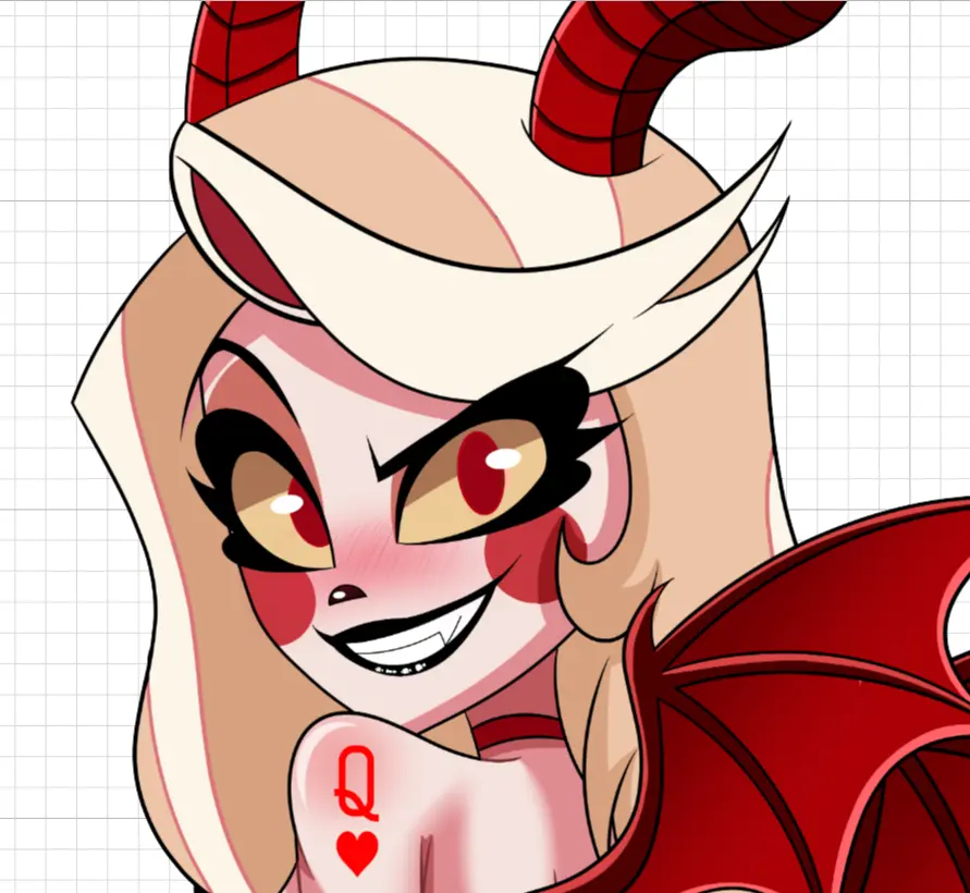 Pegatina Charlie Demon | Hazbin Hotel Pegatina de vinilo SFW,NSFW,Futa Hazbin Hotel sticker,nsfw sticker,Charlie stickers,futa sticker,futanari sticker