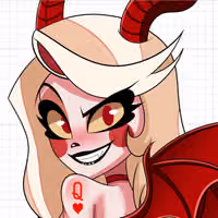 Charlie Demon Sticker | Hazbin Hotel Vinyl-Sticker SFW,NSFW,Futa Hazbin Hotel sticker,nsfw sticker,Charlie stickers,futa sticker,futanari sticker