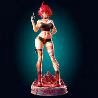 Zombina Monster Girl Statue | Monster Musume Fan Art by Officer Rhu SFW,NSFW,Futa 3d printed statue,3d printed,nsfw statue,futa statue,Zombina Monster Girl Statue,Monster Musume Statue,futa figurines,futanari figurines,futanari statue,furry statue