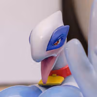 Lugia Statue | Pokemon Fanart von tojyo NSFW 3d printed statue,3d printed,nsfw statue,3d printed figure,Lugia statue,Pokemon statue,furry statue