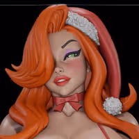 Jessica Rabbit Mrs. Claus Statue | Roger Rabbit Fanart von Digital Dark SFW,NSFW,Futa 3d printed statue,3d printed,nsfw statue,futa statue,futa figurines,futanari figurines,futanari statue,3d printed figure,Jessica Rabbit Mrs. Claus Statue,Roger Rabbit statue