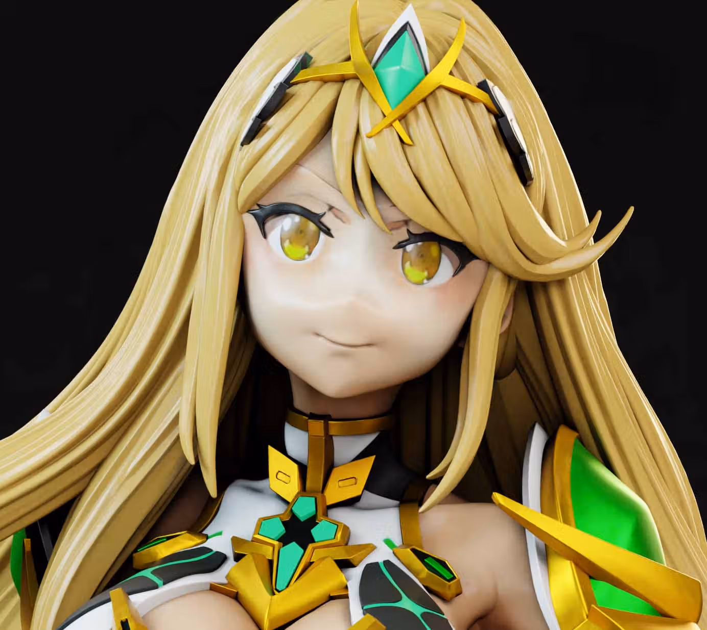 Mythra Hikari Statue | Xenoblade Fan Art by Gr8Tech SFW,NSFW 3d printed statue,nsfw statue,Mythra Hikari statue,Xenoblade statue,3d printed figure,3d printed