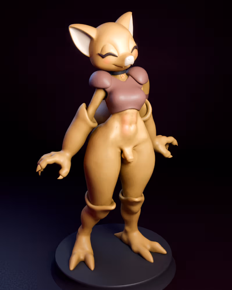 Statua Abra Furry | Pokémon Fan Art di mowmaw NSFW,Futa 3d printed,Abra statue,futa statue,Pokémon statue,furry statue,nsfw statue,futa figurines,futanari figurines,futanari statue