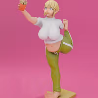 Erufuda Statue | Plus-Sized Elf Fan Art by Freyas Fantasys SFW,NSFW,Futa 3d printed statue,3d printed,3d printed figure,Erufuda Statue,Plus-Sized Elf Statue,nsfw statue,futa figurines,futanari figurines,futanari statue,futa statue