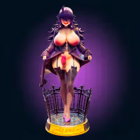 Statua Hex Maniac Ultra Thicc | Pokemon Fan art di Officer Rhu SFW,NSFW,Futa 3d printed,Hex Maniac statue,futa statue,pokemon statue,furry statue,nsfw statue,futa figurines,futanari figurines,futanari statue