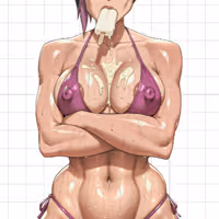 Invisigal Bikini Sticker | Dispatch Vinyl Sticker SFW sfw sticker,stickers,Invisigal Bikini sticker,Dispatch sticker,Invisigal sticker
