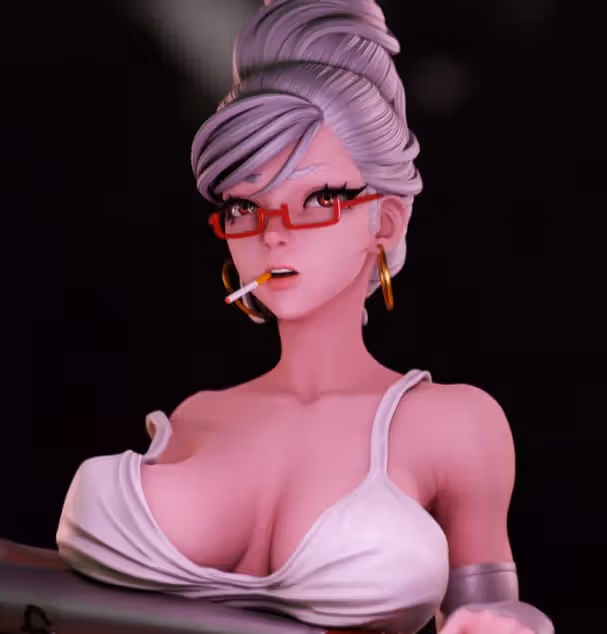 Seiko Ayase Statue | Dandadan Fan Art by Momoji3d SFW,NSFW 3d printed,3d printed statue,nsfw statue,Seiko Ayase statue,Dandadan statue