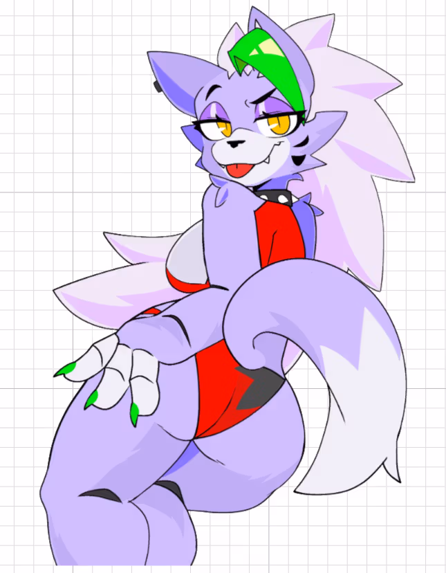 Naklejka Roxanne v16 | Five Nights at Freddy's Naklejka winylowa SFW roxanne sticker,sfw sticker,stickers,Nights at Freddy's,furry sticker