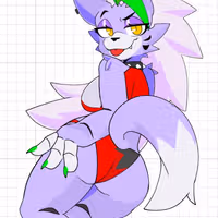 Naklejka Roxanne v16 | Five Nights at Freddy's Naklejka winylowa SFW roxanne sticker,sfw sticker,stickers,Nights at Freddy's,furry sticker