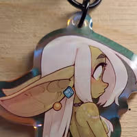 Brelok Goblin Girl Dat Ass | Original Akrylowy brelok NSFW Goblin Girl keychain,furry keychain,original keychain,nsfw keychain