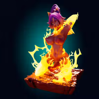 Yoruichi Shihouin Statue | Bleach Fan Art by Officer Rhu SFW,NSFW,Futa 3d printed statue,3d printed,nsfw statue,futa statue,Yoruichi Shihouin Statue,Bleach Statue,futa figurines,futanari figurines,futanari statue