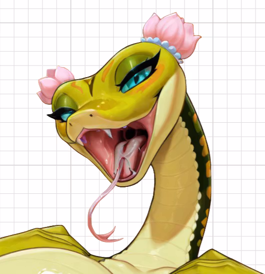 Master Viper Furry Sticker | Kung Fu Panda Vinyl Sticker NSFW furry sticker,nsfw sticker,stickers,Master Viper sticker,Kung Fu Panda sticker