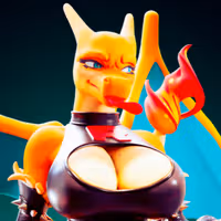 Charizard Dominatrix Statue | Pokemon Fan Art by Officer Rhu SFW,NSFW,Futa 3d printed,Charizard statue,futa statue,pokemon statue,furry statue,nsfw statue,futa figurines,futanari figurines,futanari statue