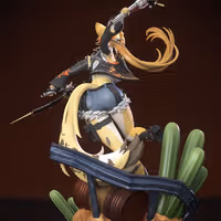 Estatua Pulchra Fellini | Zenless Zone Zero Fan art por Neko Figurines SFW 3d printed statue,Zenless Zone Zero,3d printed,Pulchra Fellini Statue,3d printed figure