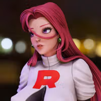 Jessie Statue | Pokemon Fan Art by Momoji3d SFW,NSFW 3d printed,3d printed statue,nsfw statue,Jessie statue,Pokemon statue