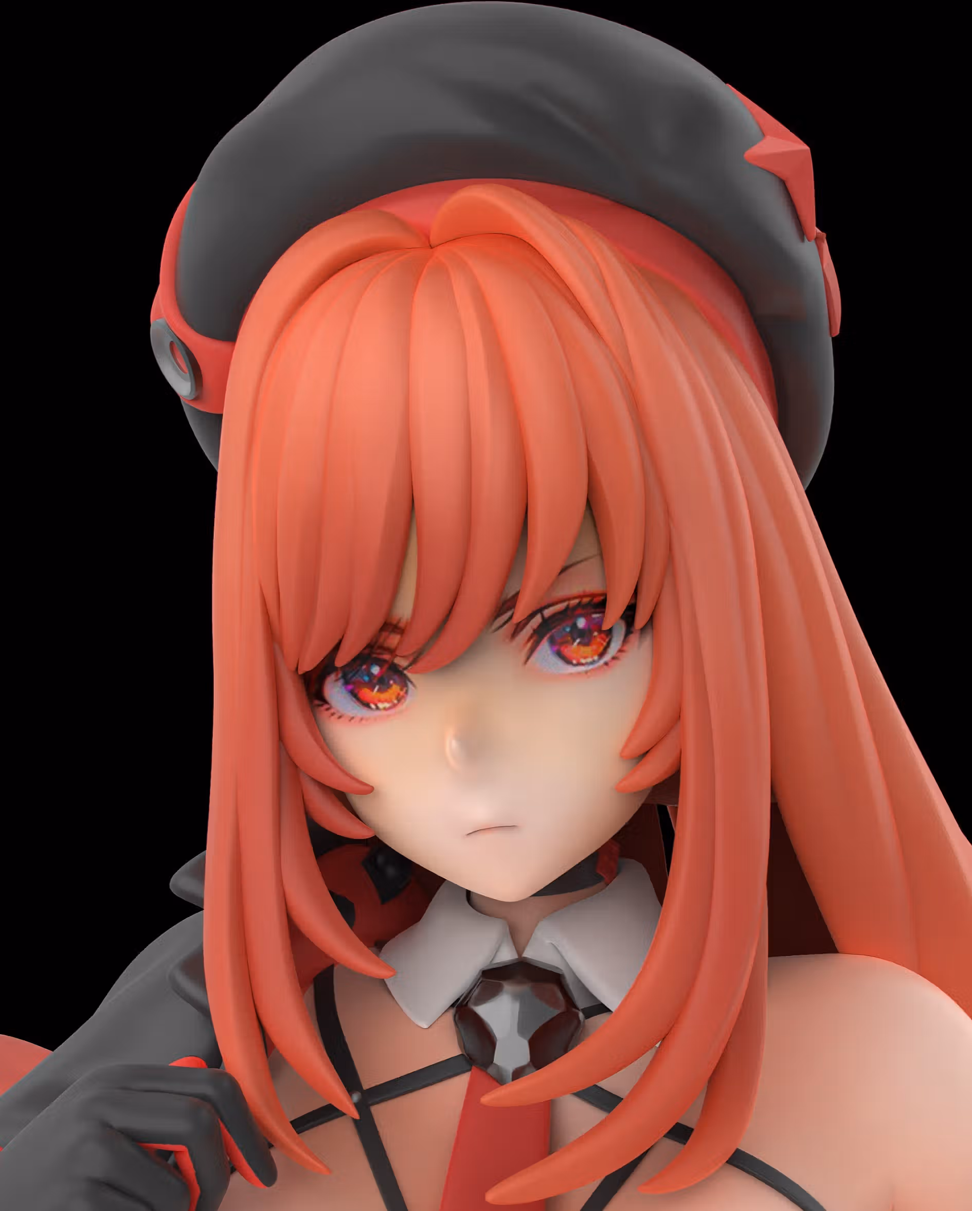 Rapi Statue | NIKKE Fan Art by Sin3Dstudio  SFW 3d printed statue,Rapi statue,NIKKE statue,3d printed figure,3d printed
