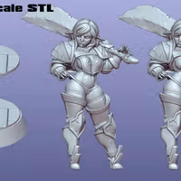 Elf in High Level Gear Miniature | DnD Fan Art by Gaz Minis SFW,NSFW 3d printed,miniature,dnd miniature,Elf in High Level Gear,3d printed miniature,nsfw miniature