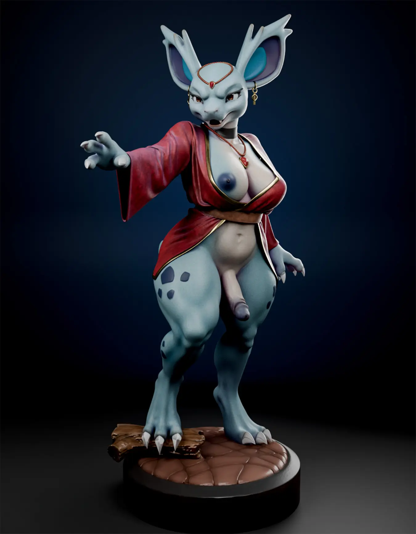 Nidorina Statue | Pokemon Fanart von Anyonensfw SFW,NSFW,Futa 3d printed,3d printed statue,nsfw statue,futa statue,furry statue,Nidorina Statue,Pokémon Statue,futa figurines,futanari figurines,futanari statue
