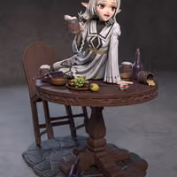Sylphiette Greyrat Statue | Mushoku Tensei Fanart von Azerama SFW,NSFW 3d printed,3d printed statue,nsfw statue,Sylphy statue,Sylphiette Greyrat Statue,Mushoku Tensei statue
