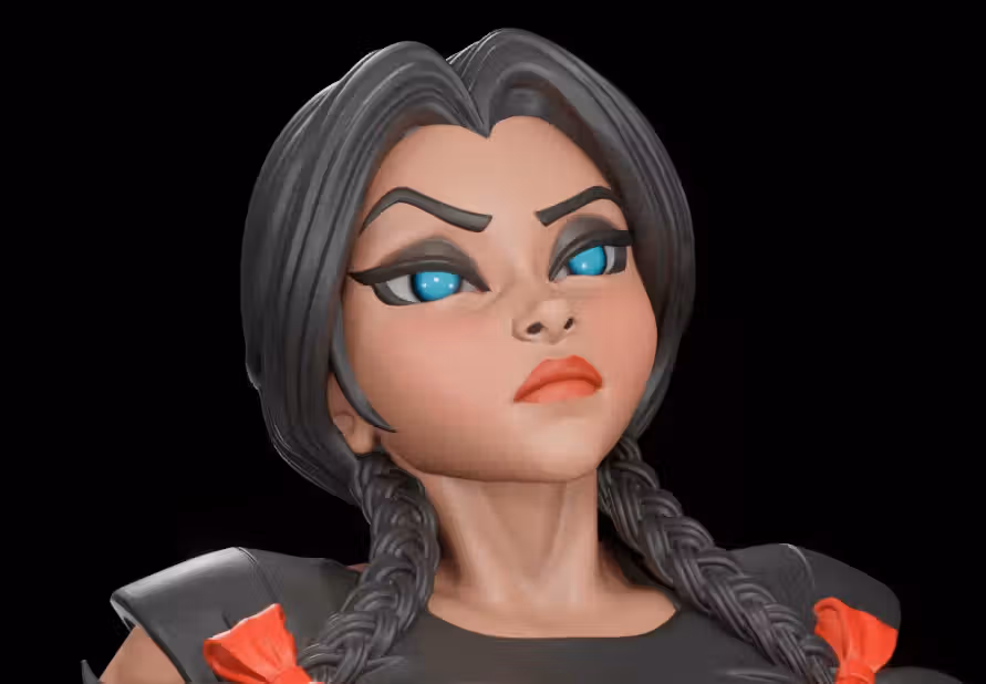 Mavis or Wednesday Statue | Hotel & Addams Fan Art by Digital Dark SFW,NSFW,Futa 3d printed statue,3d printed,nsfw statue,3d printed figure,futa statue,Wednesday Statue,futa figurines,futanari figurines,futanari statue,Mavis statue