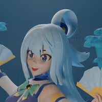 Aqua Statue | Konosuba Fan Art by FunserviceSTL SFW,NSFW 3d printed statue,nsfw statue,Konosuba statue,Aqua Statue,3d printed figure,3d printed