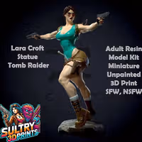 Estatua Lara Croft | Tomb Raider Fan art por Yan-H SFW,NSFW 3d printed statue,3d printed,nsfw statue,3d printed figure,Lara Croft statue,Tomb Raider statue