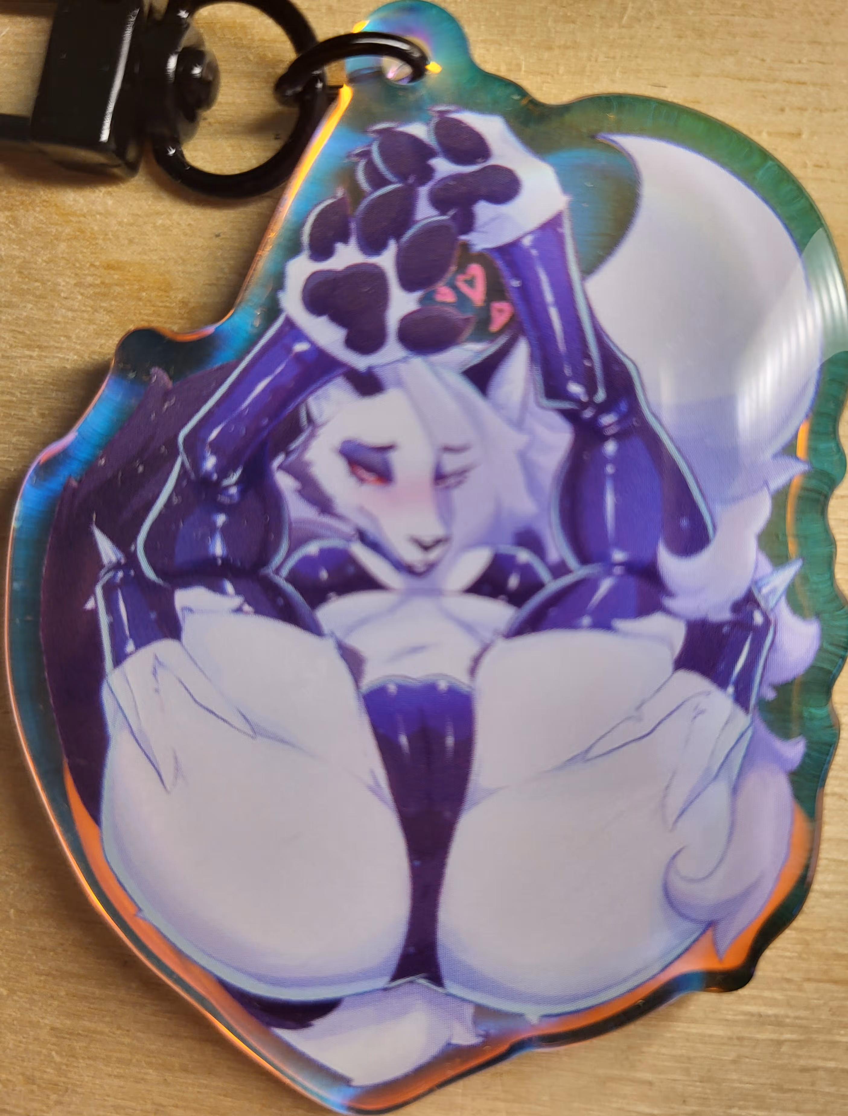 Loona Big Ass Keychain | Helluva Boss Acrylic Keychain SFW And NSFW loona nsfw,loona keychain,furry keychain,SFW keychain,Helluva Boss,nsfw keychain