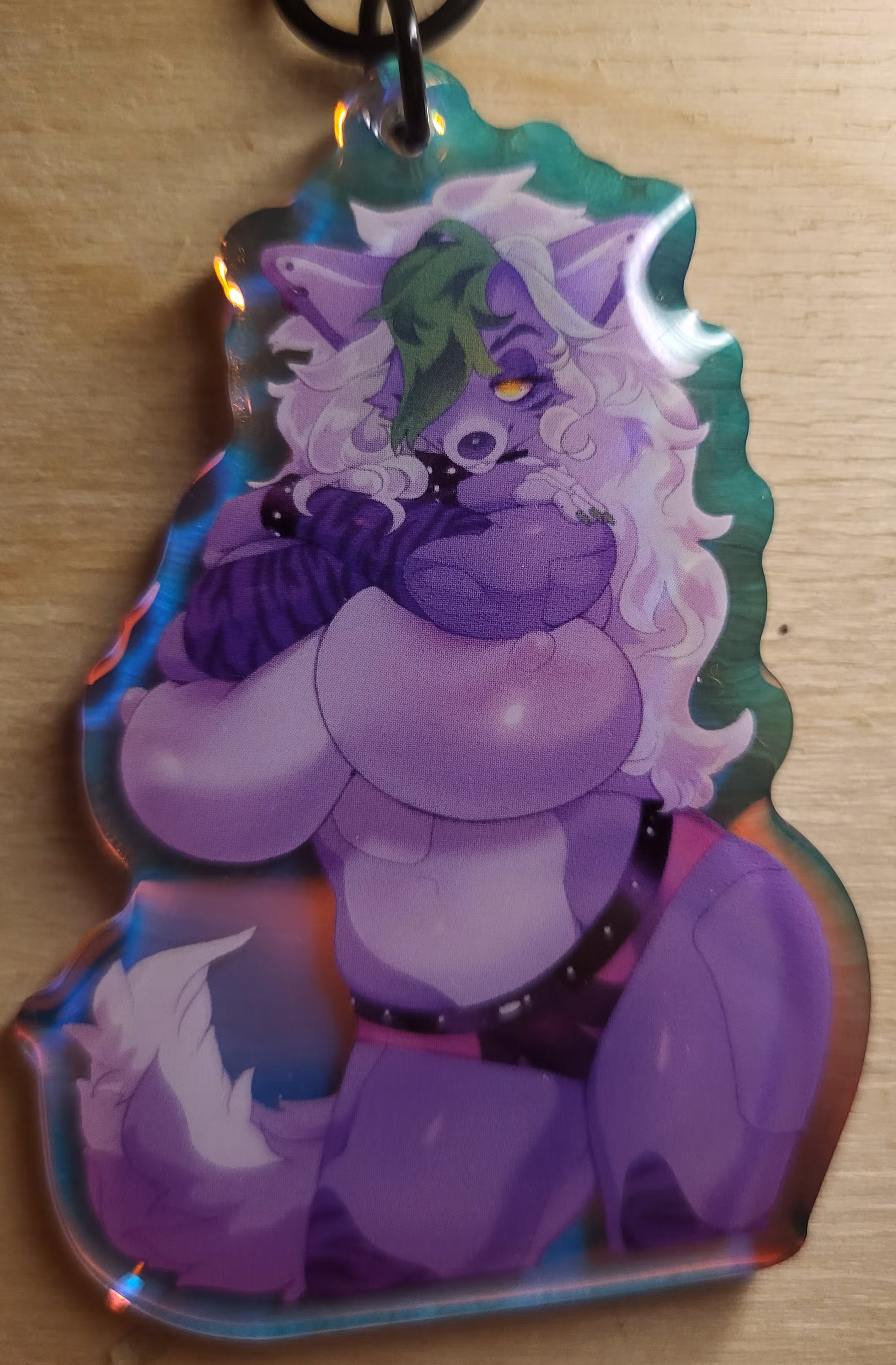Brelok Roxanne Big Boobs | Five Nights at Freddy's Akrylowy brelok NSFW Roxanne keychain,furry keychain,Nights at Freddy's keychain,nsfw keychain