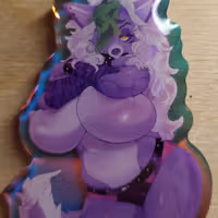 Brelok Roxanne Big Boobs | Five Nights at Freddy's Akrylowy brelok NSFW Roxanne keychain,furry keychain,Nights at Freddy's keychain,nsfw keychain
