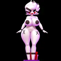 Statue Marie Onette | Five Nights at Freddy's Fan art par Nonotoys SFW,NSFW 3d printed statue,3d printed,nsfw statue,furry statue,3d printed figure,Nights at Freddy's statue,Marie Onette statue