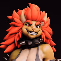 Bowser Girl Furry Statue | Super Mario Fanart von Gatsu SFW,NSFW,Futa 3d printed statue,3d printed,nsfw statue,futa statue,Bowser Girl Statue,Super Mario Statue,futa figurines,futanari figurines,futanari statue,furry statue