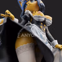 Ankha Maid Statue | Animal Crossing Fan Art by Anyonensfw SFW,NSFW 3d printed,3d printed statue,nsfw statue,Animal Crossing Statue,Ankha Maid Statue