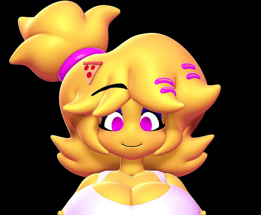 Chiku Statue | Five Nights at Freddy's Fan Art by Nonotoys SFW,NSFW 3d printed statue,3d printed,nsfw statue,furry statue,3d printed figure,Nights at Freddy's statue,Chiku statue