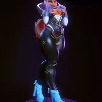 Spider Gwen Furry Statue | Marvel Fan Art by Gatsu SFW,NSFW 3d printed statue,3d printed,nsfw statue,Spider Gwen Statue,Marvel Statue,furry statue