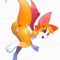 Fidget NSFW Sticker | Elysian Tail Vinyl Sticker NSFW furry sticker,nsfw sticker,stickers,Fidget sticker,Elysian Tail sticker