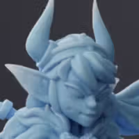 Barbarian Goblin Miniature | DnD Fan Art by Twin Goddess Miniatures SFW 3d printed,miniature,3d printed miniature,sfw miniature,Barbarian Goblin