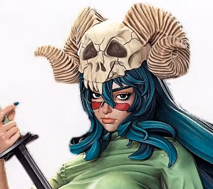 Nelliel Statue | Bleach Fan Art by PEACHFIGURE SFW,NSFW 3d printed statue,3d printed,nsfw statue,3d printed figure,Nelliel statue,Bleach statue