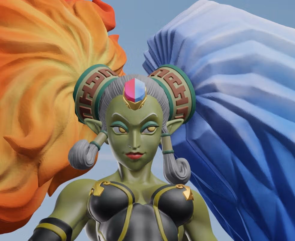 Twinrova Statue | The Legend of Zelda Fan Art by Freyas Fantasys SFW,NSFW,Futa 3d printed statue,3d printed,nsfw statue,futa statue,Twinrova Statue,The Legend of Zelda Statue,futa figurines,futanari figurines,futanari statue